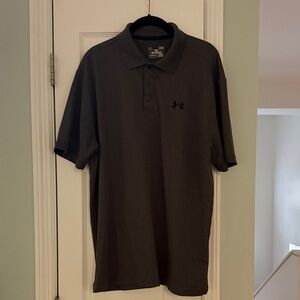 Under Armour Men's Dark Gray Polo Shirt